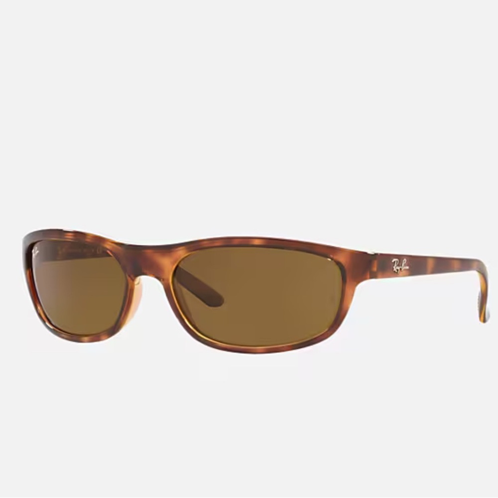Ray-Ban Brown Tortoiseshell Sunglasses with Polarized Lenses